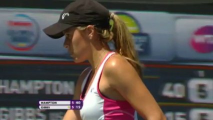 Trudny pojedynek Hampton z Gibbs