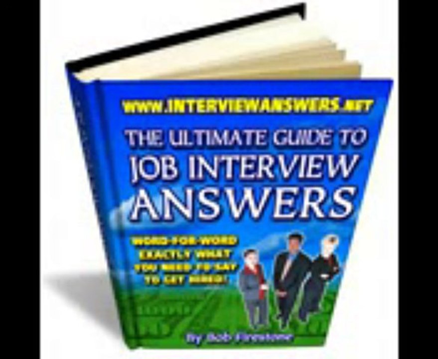 Ultimate Guide To Job Interview Answers Review + Bonus