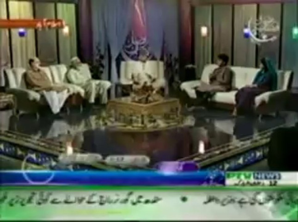 Shabih Sen Live Interview PTV News (Faizan e Ramzan) Part 3