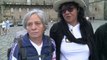 Pilgrims pray for victims in Santiago de Compostela