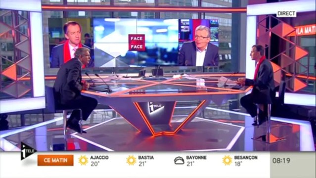 Pierre Laurent invité d'Itélé - Le face à face de Christophe Barbier