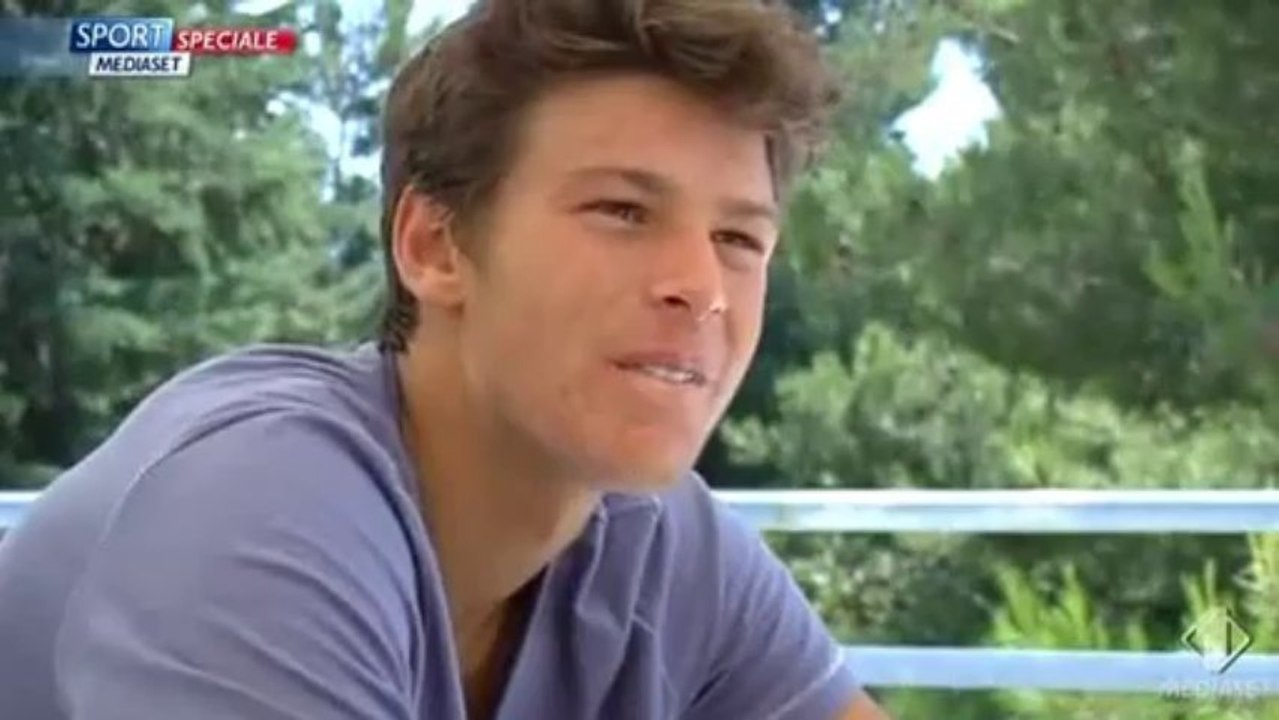 Intervista Gianluigi Quinzi - Italia 1 - La meglio gioventù - 25 Luglio 2013