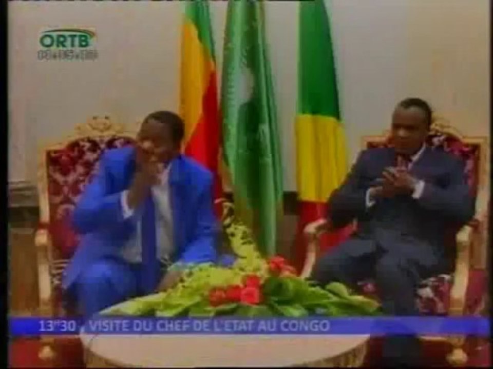 Visite du Président Boni YAYI au Congo