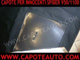 Capote cappotta Innocenti Spider 950 1100 tessuto originale Pininfarina spyder cabrio capota