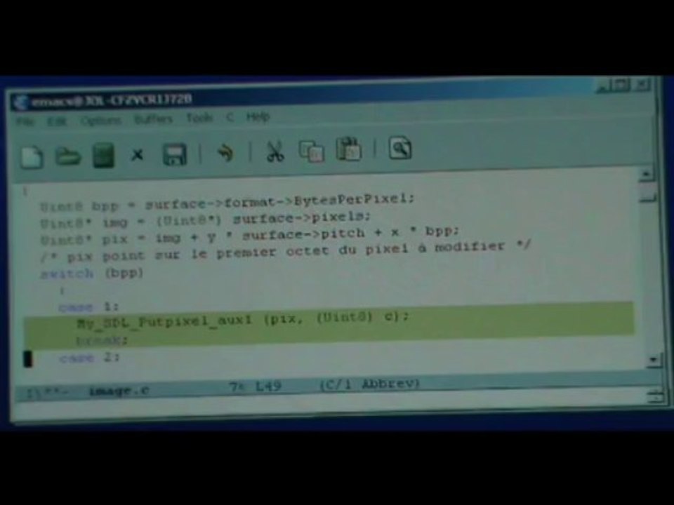 Cours de programmation graphique 10. Fonction PutPixel pour SDL