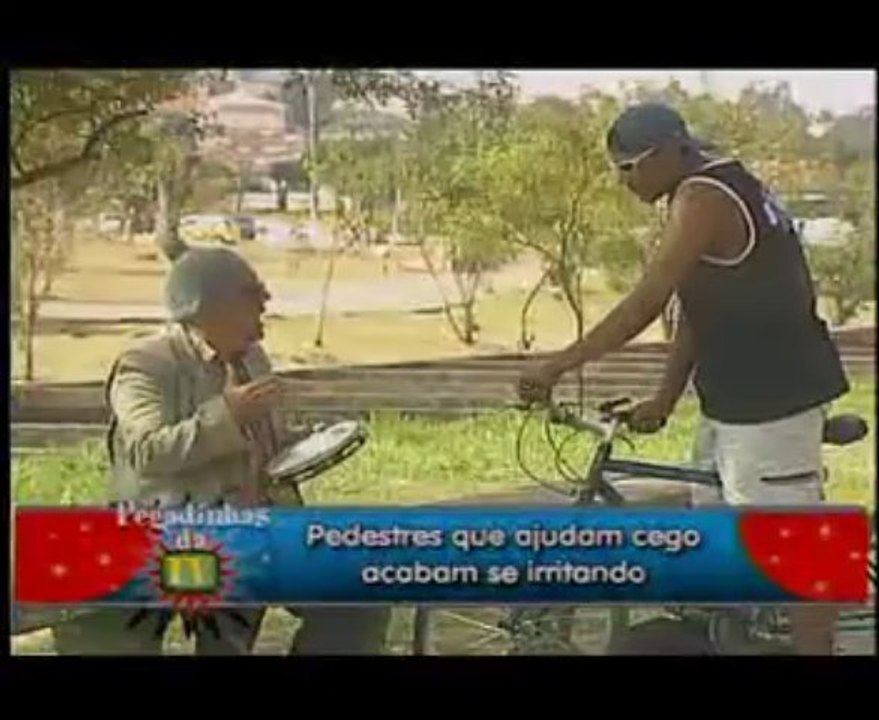 Pegadinha do João Kleber - Marquinhos - Cego folgado