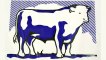 "Bull Profile Series" (1973) de Roy Lichtenstein - Exposition Roy Lichtenstein du 3 juillet 2013 au 4 novembre 2013