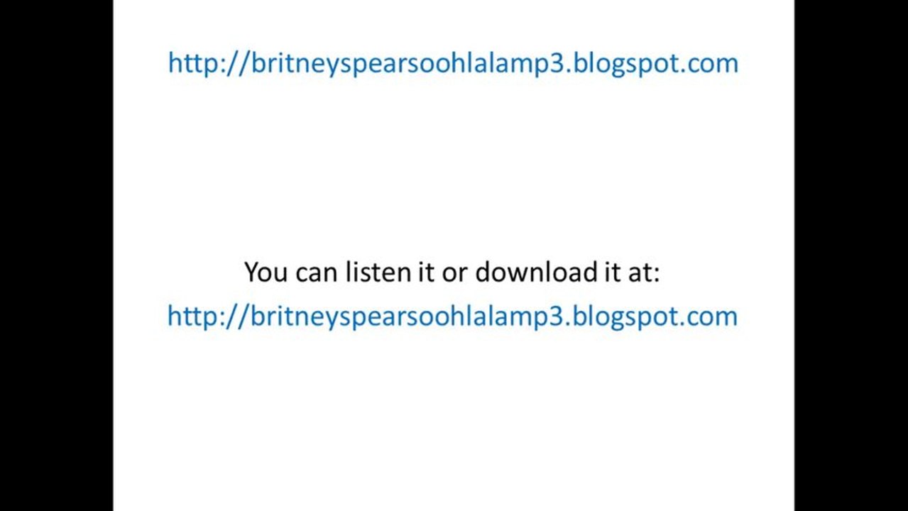 Britney Spears Ooh la la Mp3