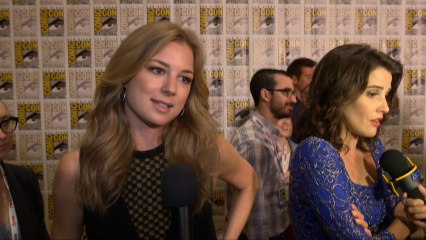 Emily VanCamp Chats About The New "Captain America: The Winter Soldier"