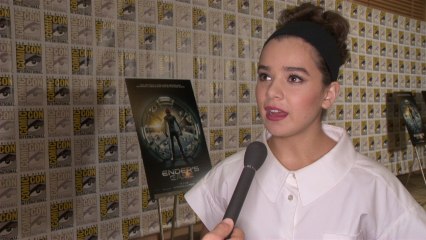 Hailee Steinfeld Is "So Excited" To Be At Comic-Con Talking About "Enders Game"