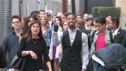 Michael B. Jordan Breaks His Hand While Kaley Couco Parties