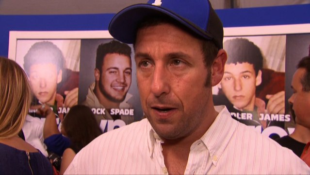 Adam Sandler Hangs With Friends At Premiere Of Grown Ups 2