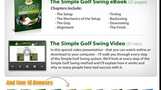 The simple Golf Swing Review