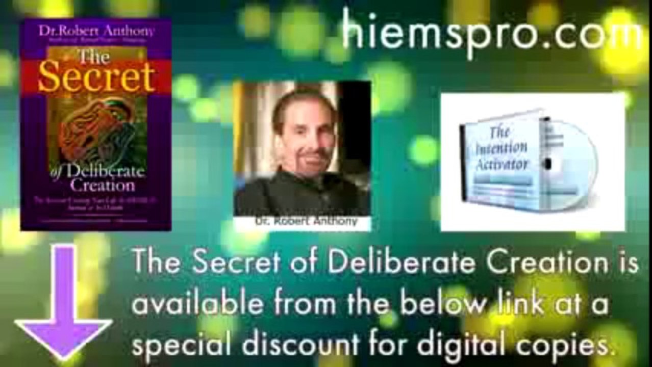 (REVIEW) The Secret of Deliberate Creation by Dr. Robert Anthony