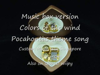Music Box: Colors of the wind