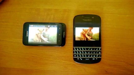 BB Q10 kontra Xperia tipo