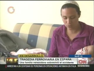 Venezolana sobreviviente de tragedia ferroviaria: "El tren iba muy rápido, lo que sentimos fue el volcamiento"