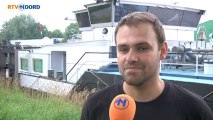 Oostersluis in Stad werkt weer - RTV Noord