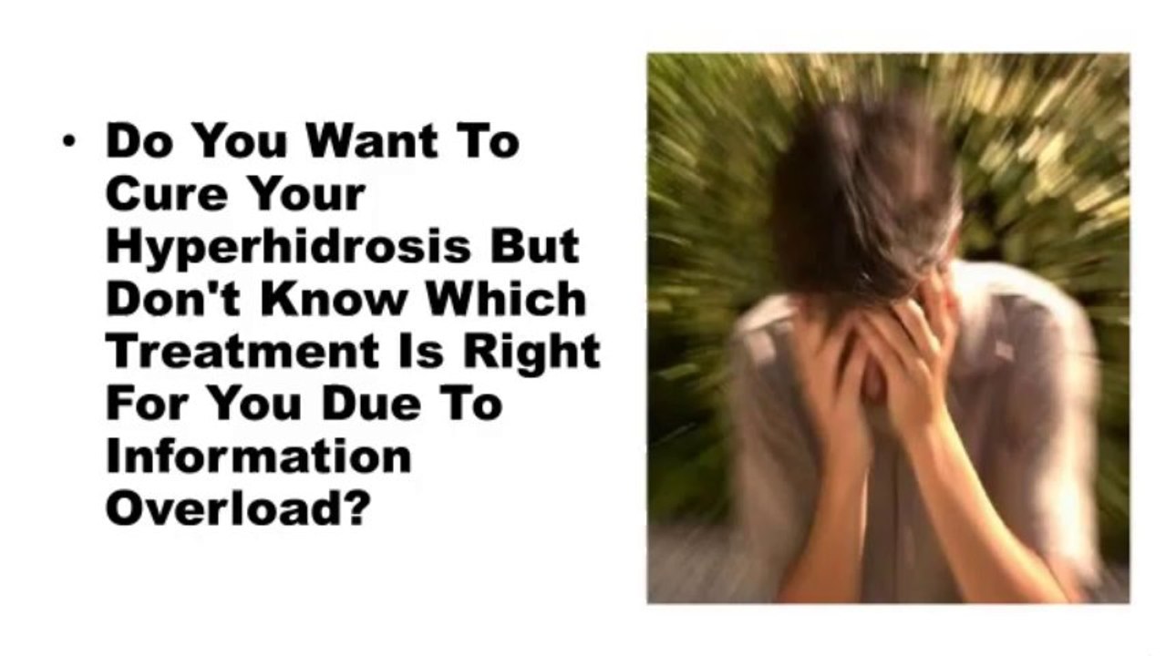 Sweat Miracle - Cure Excessive Sweating - Hyperhidrosis Holistically