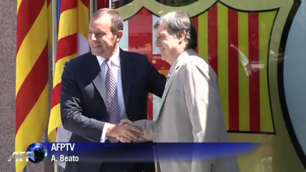 Martino unveiled as Barcelona's new manager