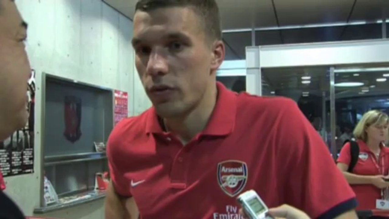 Podolski gibt Saisonziel aus: 'Um die Meisterschaft kämpfen'