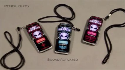 Electroluminescent stickers lumineux pour telephonie mobile