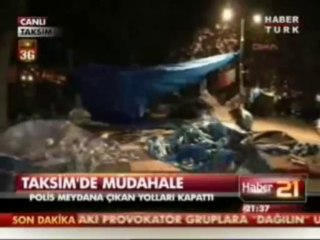 "Polisi tahrik ediyor diyen" Habertürk muhabirinin ensesine tokat