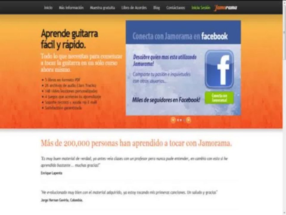 Guitarra Jamorama -- New Website -- Huge Demand Download