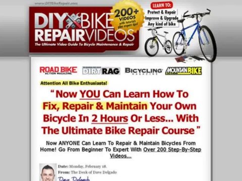Diy Bike Repair Earn $66.55 Per Sale With Red Hot Conversions! Review
