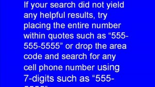 How To Trace A Cell Phone Number In Seconds | Reverse Phone Detective