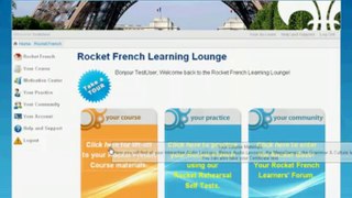 Rocket French Learning Launge Launch