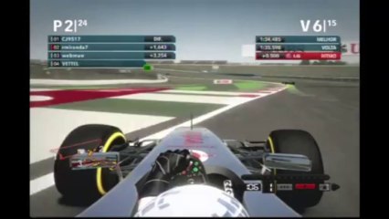 Formula 1 2012 PS3 - FIAG Campeonato Etapa 17 - GP India