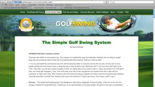 Simple Golf Swing Review - Learn the Truth