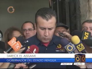 Gobernador El Aissami denuncia corrupción en rehabilitación del Teatro de la Opera de Maracay