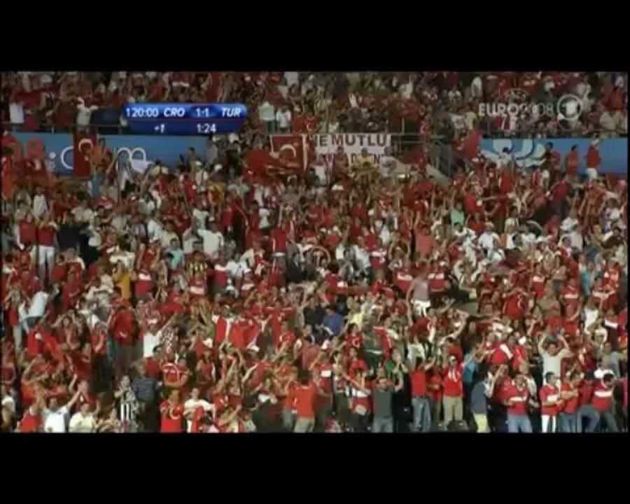 Kroatien 1-1 Türkei - Die 2 Tore der Verlängerung EM 2008