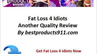 Fat Loss 4 Idiots Review Video Walk Through