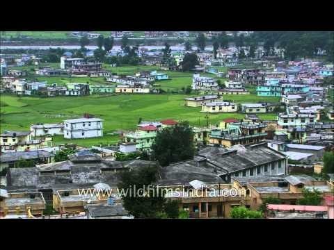 Eagle's eye view of Uttarkashi: Post Uttarakhand Floods