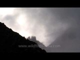 Time lapse of Clouds in the mountains of Gaumukh trek
