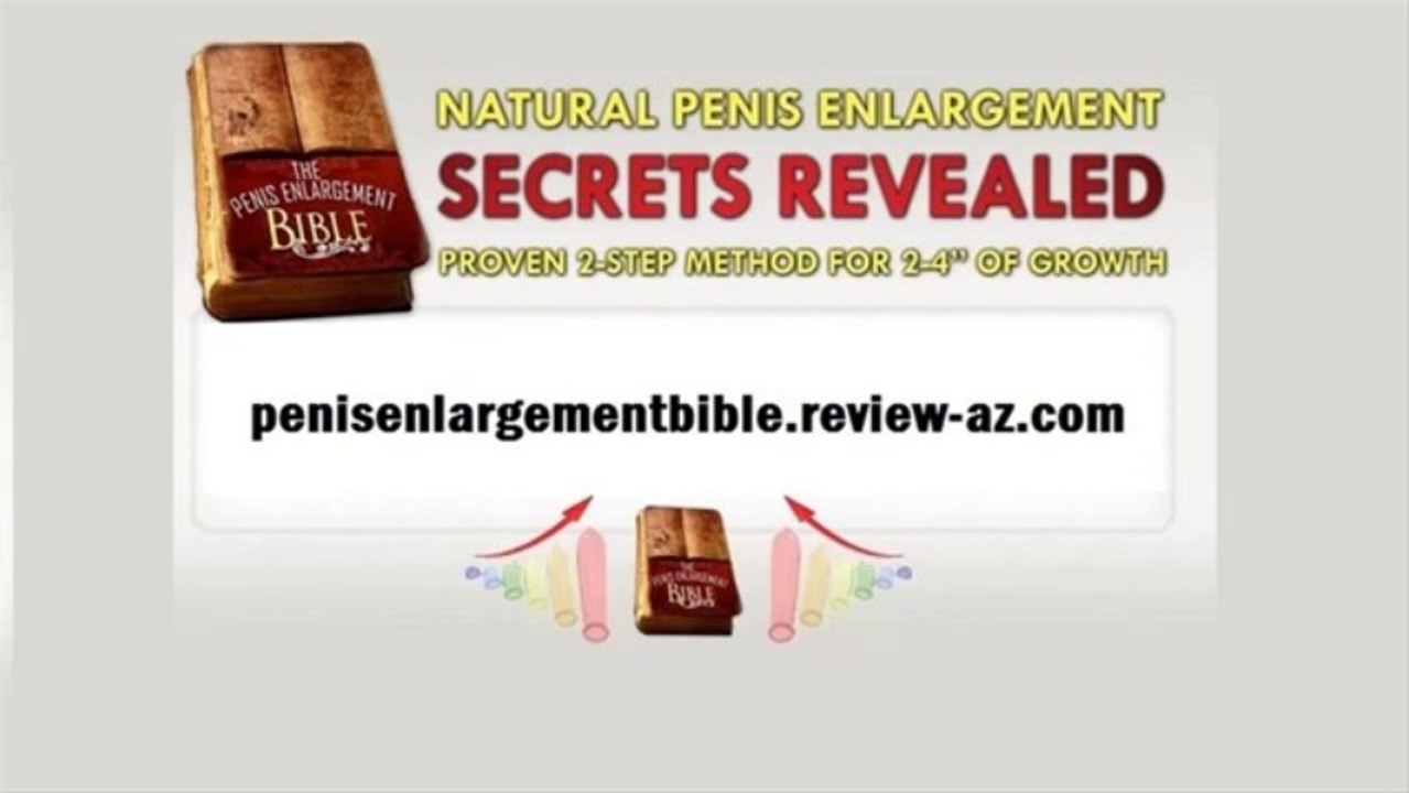 Penis Enlargement Bible - This is a awesome video review on Penis Enlargement Bible
