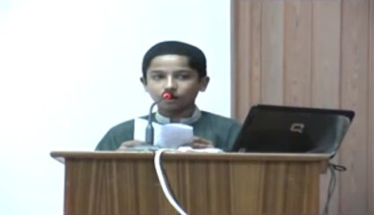 Huzaifa Alam at the  Inauguration ceremony of HFS