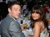 Lea Michele Paying Tribute at Cory Monteiths Memorial