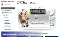 Info Cash Review + BONUS   Members Area Walkthrough   YouTube