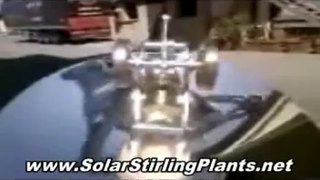 Solar Stirling Plant, AMAZING Free Energy Discovered