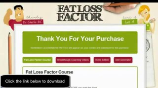 Fat Loss Factor pdf