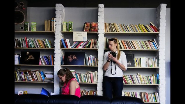 Białystok, Kawiarnio - Księgarnia Spółdzielnia . Discover the World - Białoruś