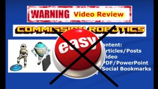 Commission Robotics WARNING! Review Reveals The Truth!