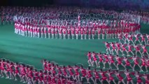 N.Koreans display patriotism in choreographed games