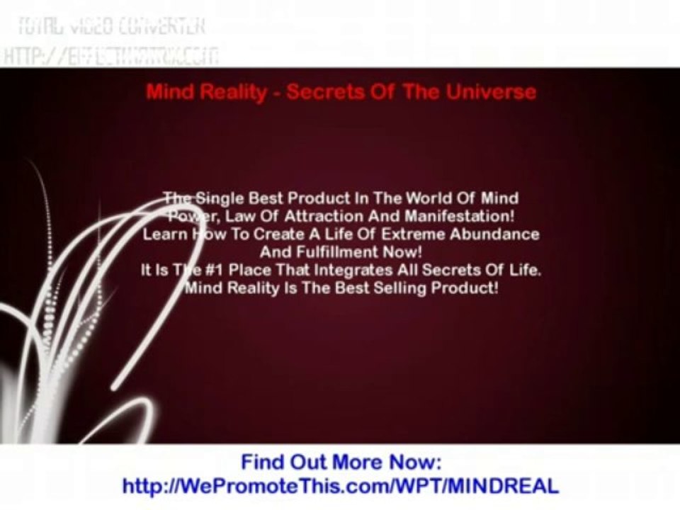 Mind Reality - Secrets Of The Universe