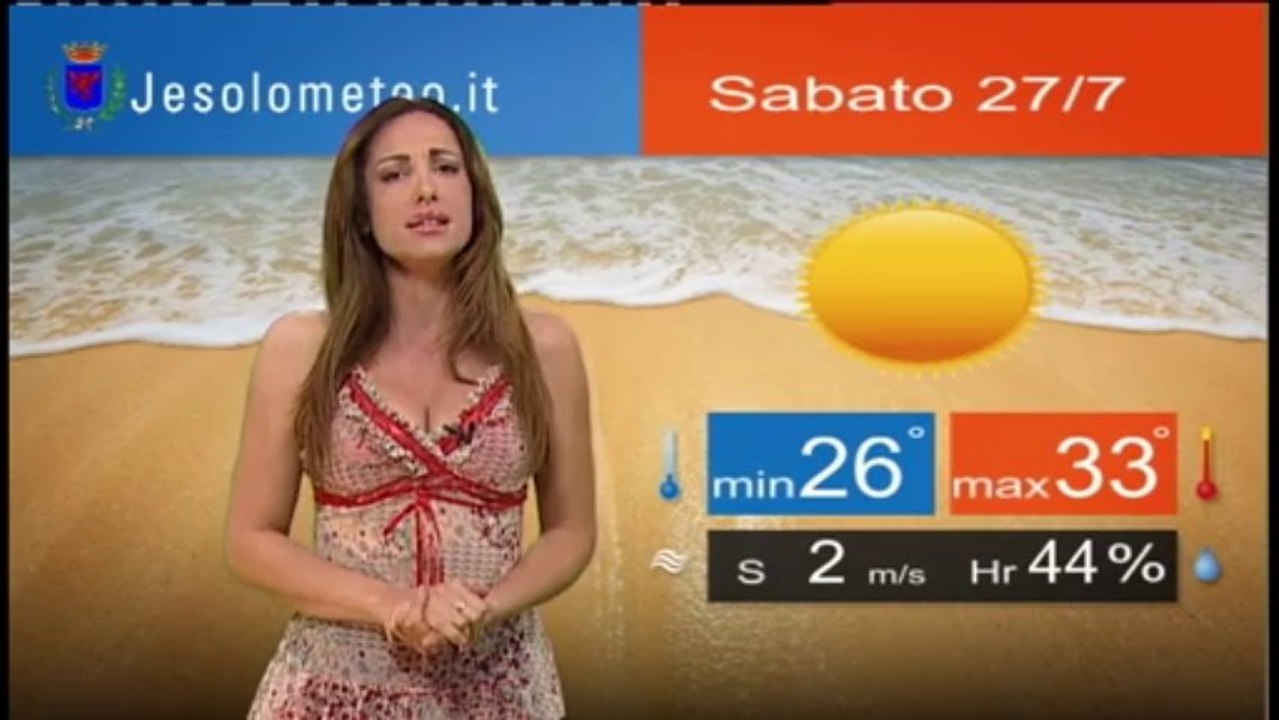 PREVISIONI DEL TEMPO JESOLO SABATO 27 07 2013