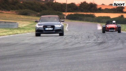 Caterham Seven 485 R VS Audi RS6